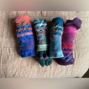 Bombas calf socks in holiday print